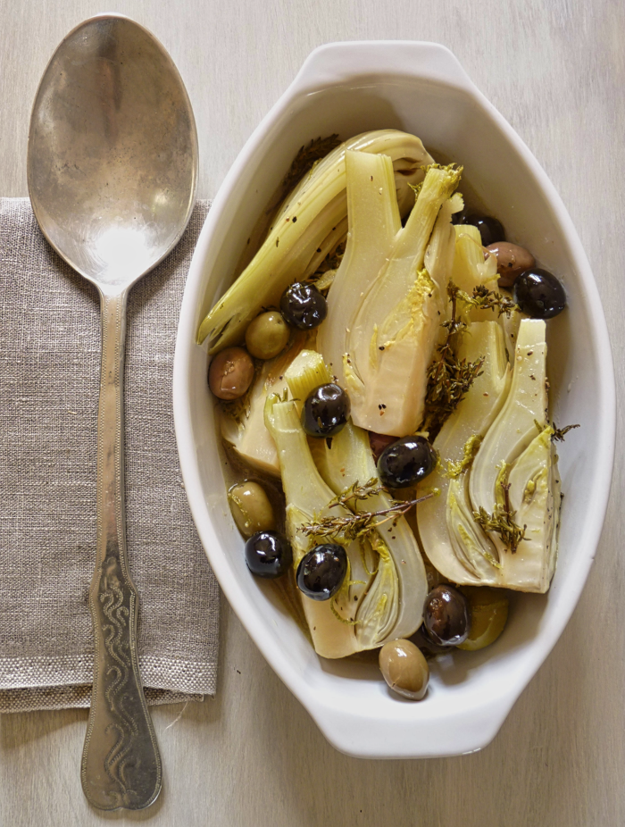 Fennel Braised in White Wine